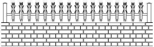 Drawing wall extension 400mm high