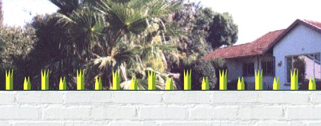 Wall spikes 30x30 mixed long & short